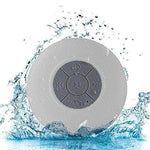 Bluetooth Speaker Water-Resistant Suction Cup Hands-Free Calling
