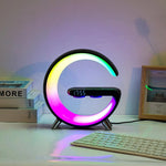 Bluetooth Speaker Wireless Charging Dock RGB Night Light