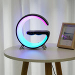 Bluetooth Speaker Wireless Charging Dock RGB Night Light