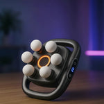 Body Massager Multi-Head Deep-Tissue Dual-Handle