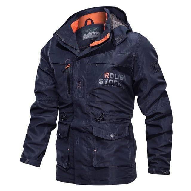 Bomber Jacket Lightweight Breathable Polyester-Cotton
