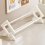Book and Magazine Holder Bamboo Angled Non-Slip Rails