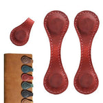 Bookmarks Genuine Leather Magnetic Set of 2