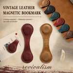 Bookmarks Genuine Leather Magnetic Set of 2