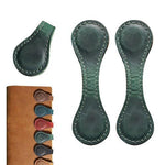 Bookmarks Genuine Leather Magnetic Set of 2