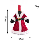 Bottle Cover Santa Design Soft & Durable