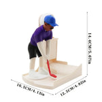 Bottle Opener Mini Golfer Cap-Catching Base