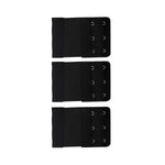 Bra Extender Elastic Stretch Panel Set of 3 in Neutral Colors