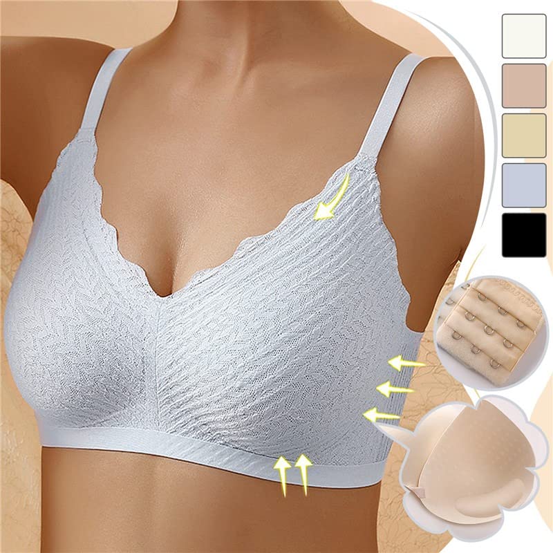 Bralette Wire-Free Seamless Breathable Stretch Fabric