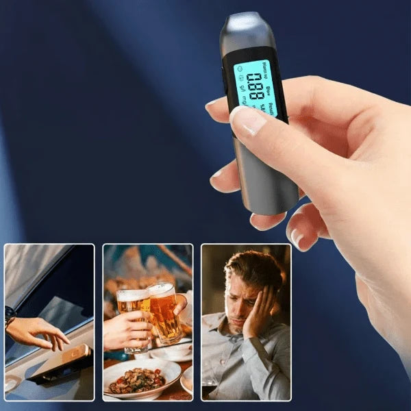 Breathalyzer Contactless USB Rechargeable 3-Second Results