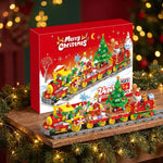 Brick Advent Calendar Christmas Train 24 Builds 872 Pieces