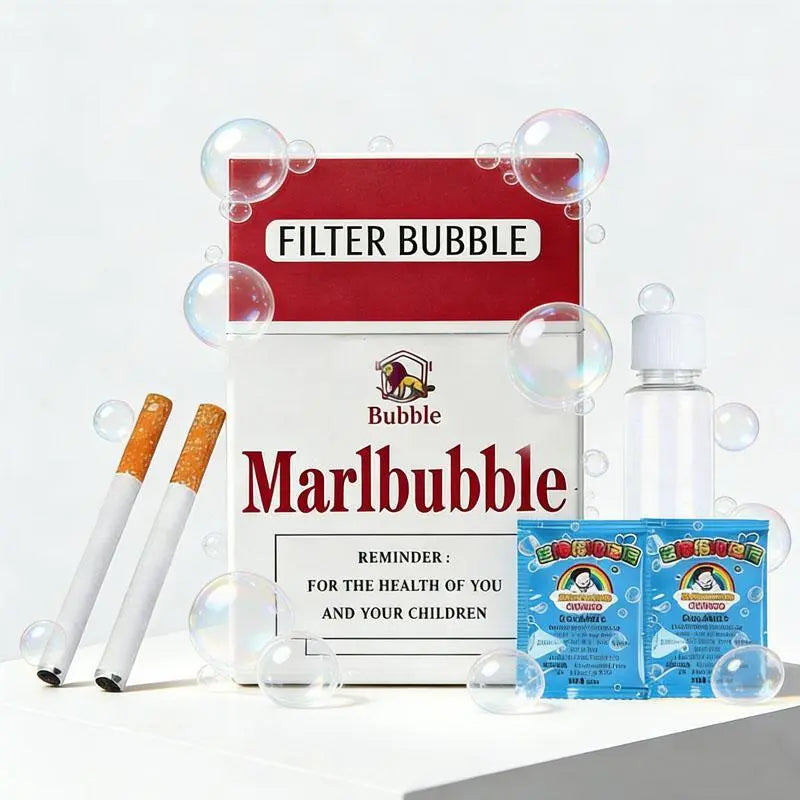 Bubble Blower Toy Portable With 2 Solution Refills