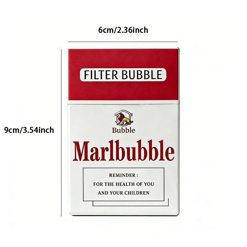 Bubble Blower Toy Portable With 2 Solution Refills