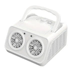 Bubble Machine Multi-Hole LED Rechargeable Cordless Portable