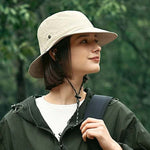 Bucket Hat Wide Brim UV Protection Packable