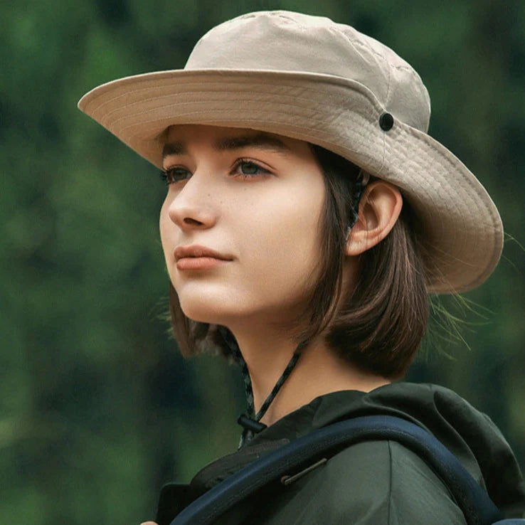 Bucket Hat Wide Brim UV Protection Packable