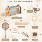 Bug Observation Kit Wooden Magnifier Set