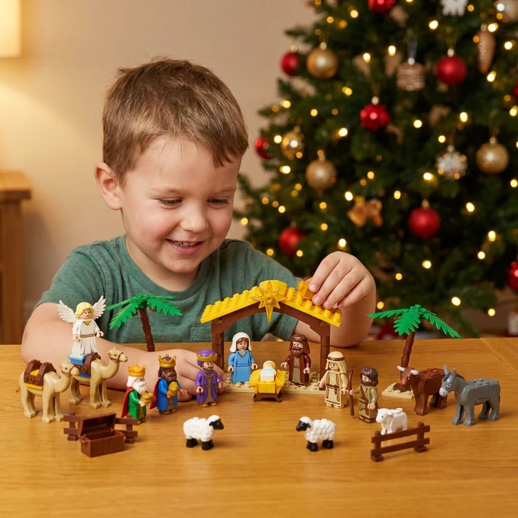 Build-Your-Own Advent Calendar Nativity Scene 24-Day