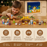 Build-Your-Own Advent Calendar Nativity Scene 24-Day