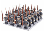 Building Block Figure Set 21 Pieces With Accessories