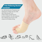 Bunion Corrector Medical-Grade Gel Sleeve & Toe Spacer