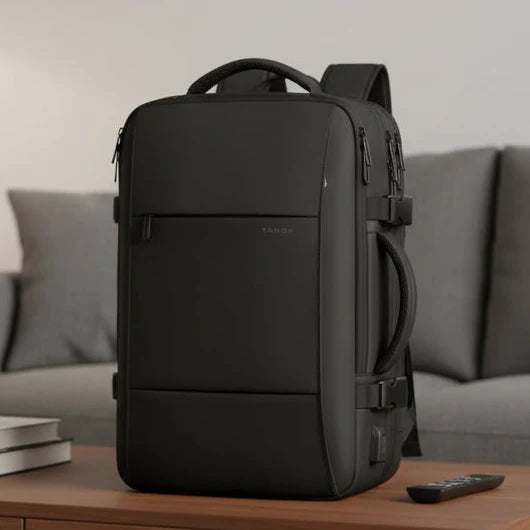 Business Backpack Expandable Water-Repellent Padded Laptop Compartment