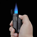 Butane Torch Lighter 4-Jet Windproof Refillable