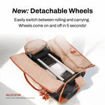 Cabin Travel Bag Integrated Hanging System Shoe Compartment Water Resistant