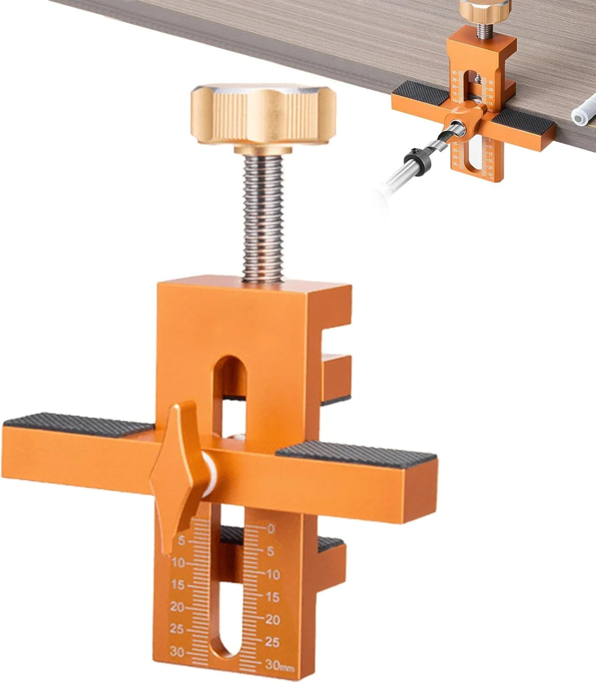 Cabinet Door Installation Jig Adjustable Support & Graduated Scale