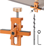 Cabinet Door Installation Jig Graduated Scale & Adjustable Support