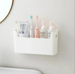 Cabinet Door Organizer Shelf Adhesive Mount No-Drill Plastic