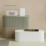 Cable Management Box Plastic Cord & Power Strip Storage