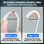 Cable Organizer Clip Soft Silicone Tangle-Free 1.5 Inch