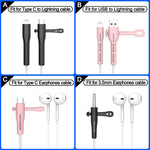 Cable Organizer Clip Soft Silicone Tangle-Free 1.5 Inch