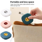 Cable Organizer Rotating Winder & Phone Stand