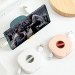 Cable Organizer Rotating Winder & Phone Stand