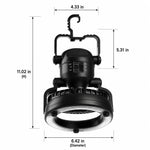 Camping Fan LED Light Battery Powered