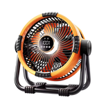Camping Fan Turbo Airflow & Night Light Dual USB Type-C