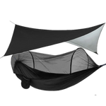 Camping Hammock Integrated Mosquito Net Parachute Nylon 400 Lb