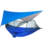 Camping Hammock Integrated Mosquito Net Parachute Nylon 400 Lb