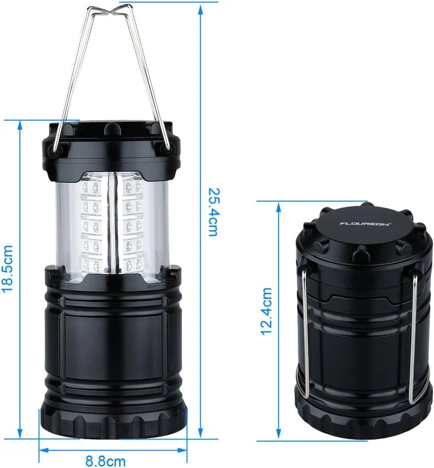 Camping Lantern Collapsible 350 Lumens 360 Degree Water Resistant