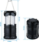 Camping Lantern Collapsible 350 Lumens Water-Resistant