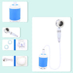 Camping Shower Rechargeable Dual Spray Waterproof