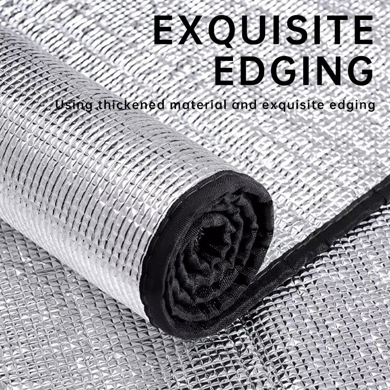 Camping Sleeping Pad Heat-Reflective Aluminum Waterproof Thick Foam