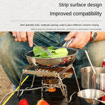 Camping Stove Rack Stainless Steel Foldable