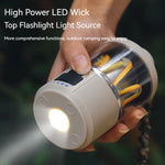 Camping Table Lamp Stepless Dimming Adjustable Color Temp USB-C