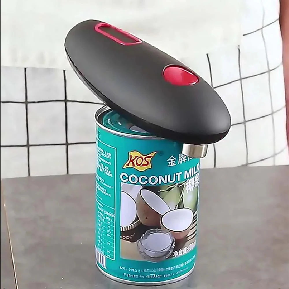 Can Opener One-Touch Battery-Powered Smooth Safe Edge