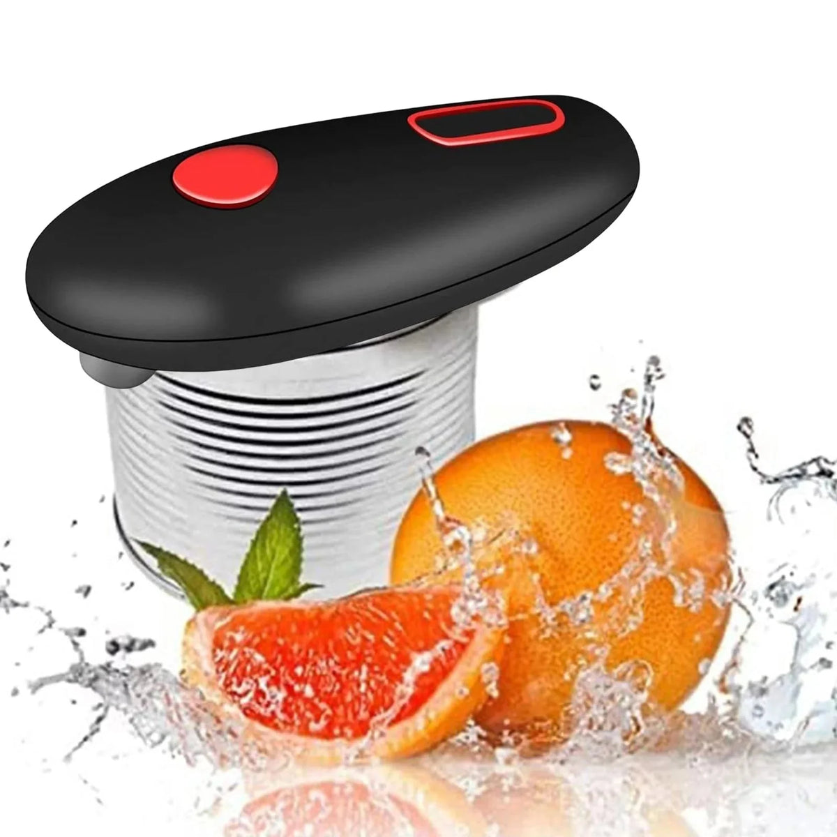 Can Opener One-Touch Battery-Powered Smooth Safe Edge