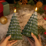 Candle Christmas Tree Clean Burning Eco Friendly