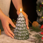 Candle Fir Tree Design Eco-Friendly Wax & Even Burn